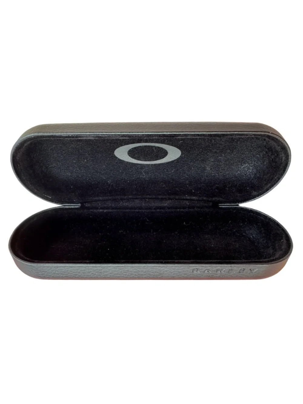 OAKLEY Black Eyeglass Sunglasses Clamshell Case 6.5” Oval